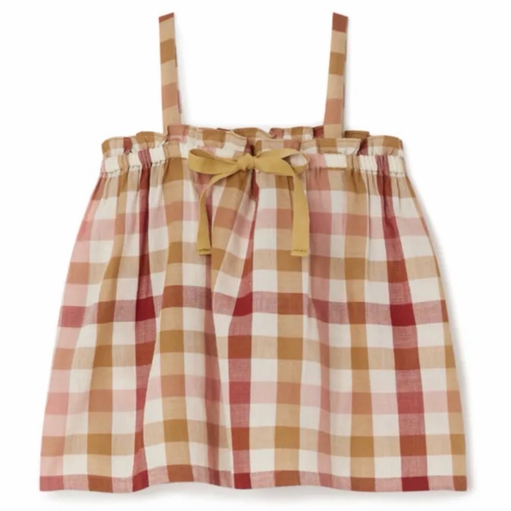 NWOT Bonpoint Loraine Top - Caramel